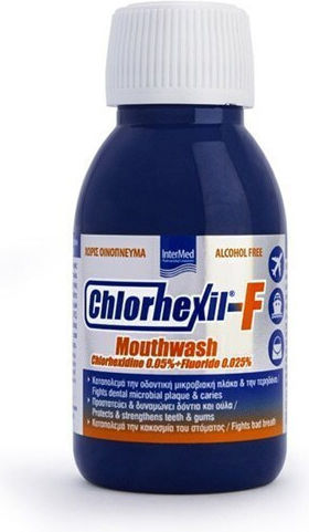 Intermed Chlorhexil-F Mouthwash 100ml Στοματικό Διάλυμα - Συσκευασία Ταξιδιού