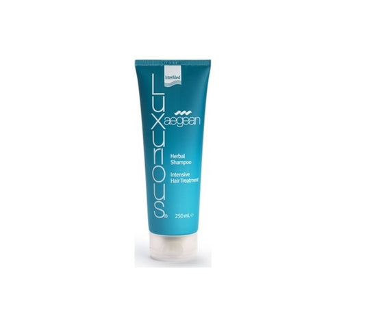 Intermed Luxurious Aegean Herbal Shampoo Σαμπουάν με Εκχυλίσματα Χαμομηλιού, Καμέλιας και Ιππουρίδας, 250ml
