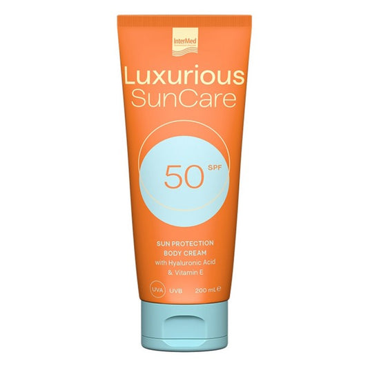 Intermed Luxurious Suncare Αντηλιακή Κρέμα για το Σώμα SPF50, 200ml
