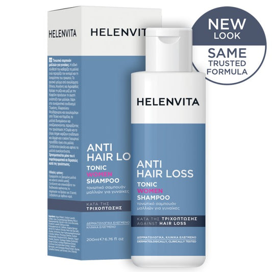Helenvita Anti Hair Loss Tonic Women Shampoo Τονωτικό Σαμπουάν για Γυναίκες κατά της Τριχόπτωσης, 200ml