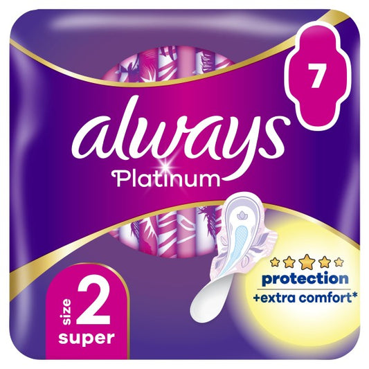Always Ultra Platinum Long Plus (Μέγεθος 2) 7τμχ