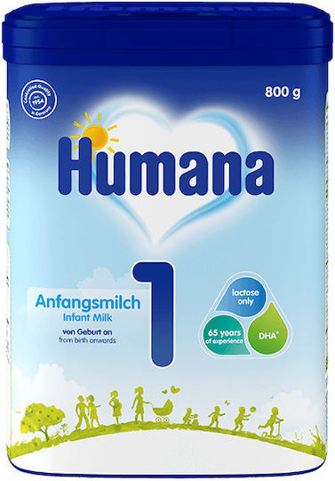 Humana Γάλα σε Σκόνη 1 για 0+ Μηνών 800gr
