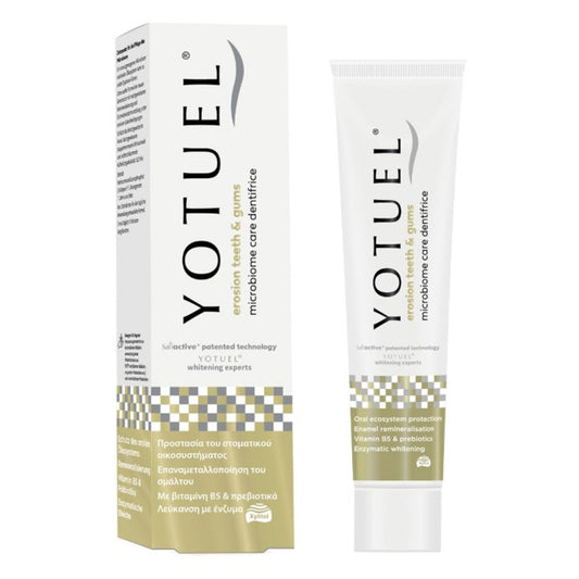 Yotuel Erosion Teeth & Gums Οδοντόκρεμα για την Αποκατάσταση της Ισορροπίας του Στοματικού Μικροβιώματος, 75ml