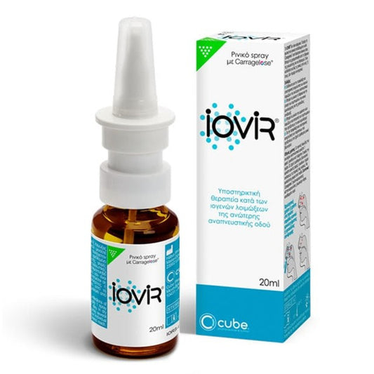 Cube Iovir Nasal Spray Αντιικό Σπρέι για τη Ρινική Συμφόρηση, 20ml