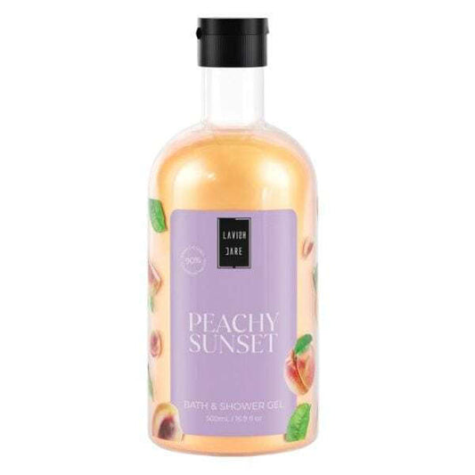 Lavish Care Bath & Shower Gel Peachy Sunset Αφρόλουτρο σε Gel 500ml