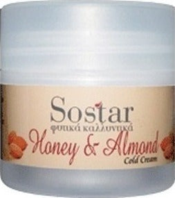 Sostar Focus Antiageing Honey & Almonds Face Cream Αντιγηραντική Κρέμα Προσώπου με Μέλι & Αμυγδαλέλαιο, 50ml