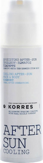 Korres Cooling After Sun Gel για Πρόσωπο και Σώμα με Γιαούρτι 150ml
