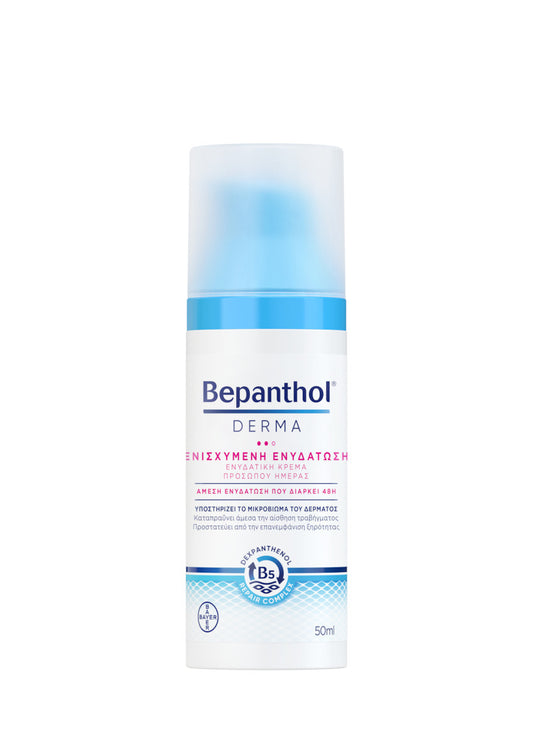 Bepanthol Derma Ενυδατική Κρέμα Προσώπου Ημέρας με Πανθενόλη 50ml