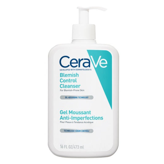 CeraVe Blemish Control Face Cleanser 473ml (Τζελ Καθαρισμού Προσώπου για Επιδερμίδες με Ατέλειες)