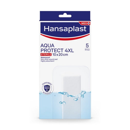 HANSAPLAST AQUA PROTECT STERILE 4XL 10X20CM 5ΤΕΜ