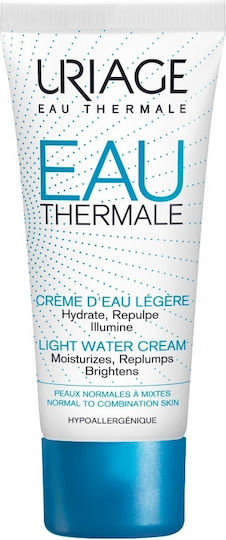 Uriage – Eau Thermale Light Water Cream Ενυδατική Κρέμα Προσώπου Ελαφριάς Υφής 40ml