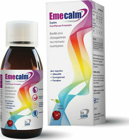 Becalm Emecalm Συμπλήρωμα για την Εγκυμοσύνη 120ml Κεράσι