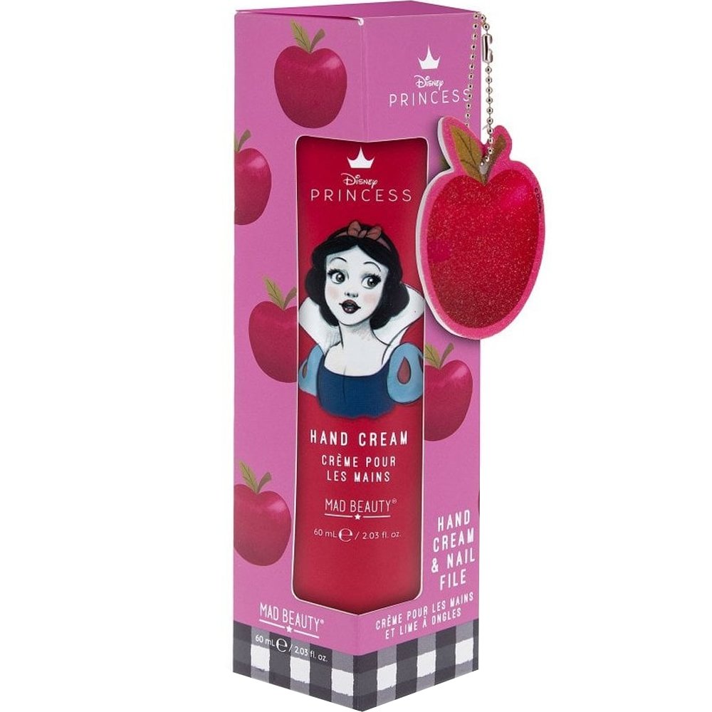 Mad Beauty Disney Princess Snow White Hand Cream 60ml & Nail File, 1 Τεμάχιο