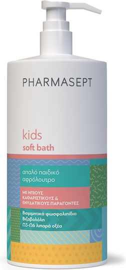 Pharmasept Παιδικό Αφρόλουτρο Kids Soft Bath με Μέλι για την Ευαίσθητη Περιοχή σε Μορφή Gel 1000ml