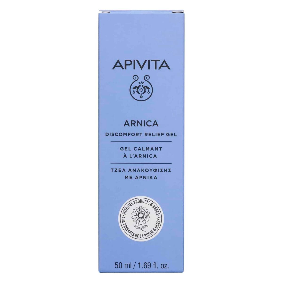 Apivita Arnica Discomfort Relief Gel Τζελ Ανακούφισης με Άρνικα, 50ml