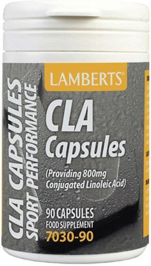 Lamberts Cla 1000mg Συμπλήρωμα για Αδυνάτισμα 90 Κάψουλες