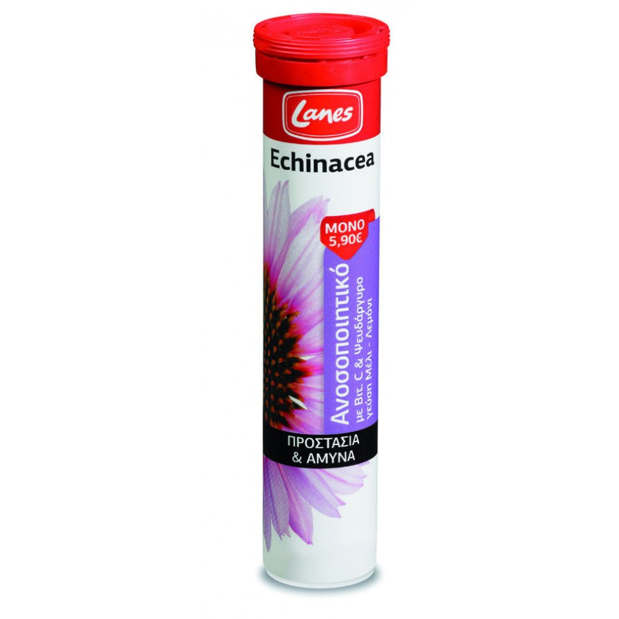 Lanes Echinacea με Γεύση Μέλι Λεμόνι, 20 αναβρ. ταμπλέτες