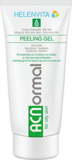 Helenvita Acnormal Peeling Προσώπου σε Gel για Λιπαρές Επιδερμίδες 75ml