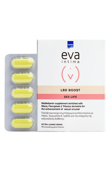 InterMed Eva Intima LBD Boost Sex Life Ειδικό Συμπλήρωμα Διατροφής 90 ταμπλέτες
