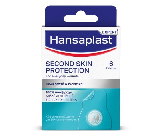 Hansaplast Hydro Regular Strip-Λεπτά & Ελαστικά Αυτοκόλλητα Επιθέματα, 6τμχ