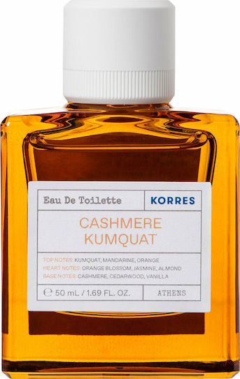 Korres Cashmere Kumquat Eau de Toilette γυναικειο αρωμα 50ml