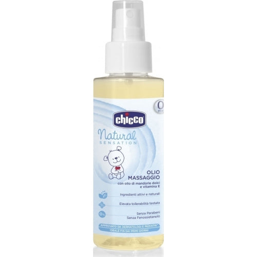Chicco Natural Sensation Βρεφικό Λάδι για Μασάζ 100ml