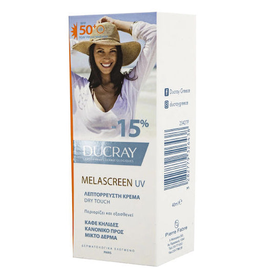 Ducray Melascreen Αντηλιακή Κρέμα SPF50+ Κατά Των Κηλίδων 50ml