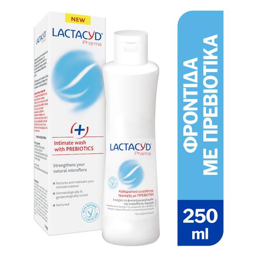 Lactacyd Prebiotic Υγρό Καθαρισμού για την Ευαίσθητη Περιοχή με Πρεβιοτικά 250ml