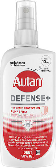 Autan Defense Extreme Protection Εντομοαπωθητικό Spray 100ml