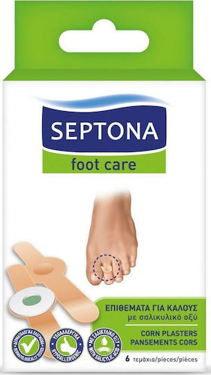 SEPTONA FOOT CARE ΕΠΙΘΕΜΑΤΑ ΓΙΑ ΚΑΛΟΥΣ 6ΤΕΜ