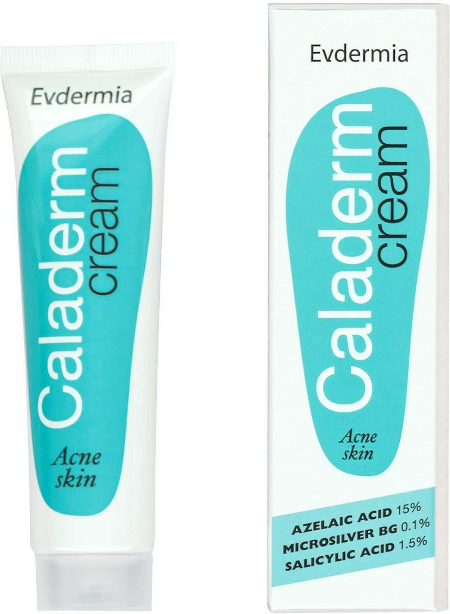 Evdermia Caladerm Cream Κρέμα Προσώπου για Δέρμα με Τάση Ακμής, 40gr