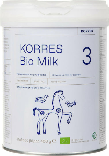 Korres Bio-Milk Βιολογικό Αγελαδινό Γάλα για Βρέφη 1 (0-6 μηνών) 400gr