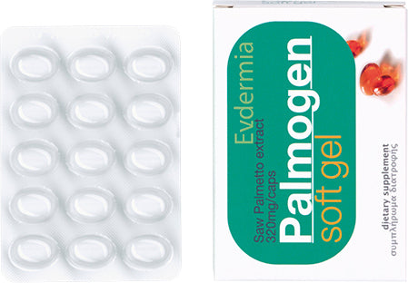 Evdermia Palmogen 320mg 30 μαλακές κάψουλες