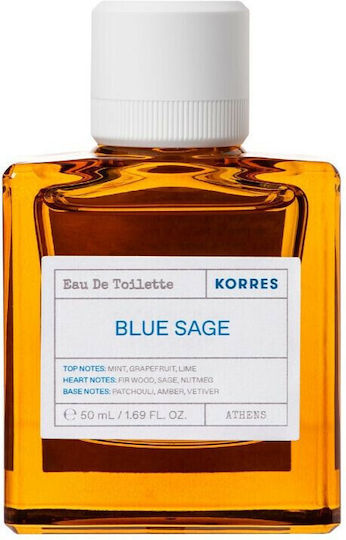 Korres Blue Sage Eau de Toilette ανδρικο αρωμα 50ml