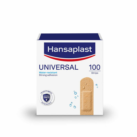 Hansaplast Universal Αδιάβροχα Αυτοκόλλητα Επιθέματα 72x19mm 100τμχ