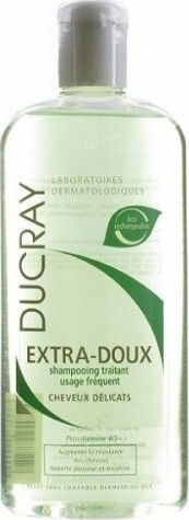 Ducray Extra Doux Σαμπουάν Ενυδάτωσης & Λάμψης για Εύθραυστα Μαλλιά 400ml