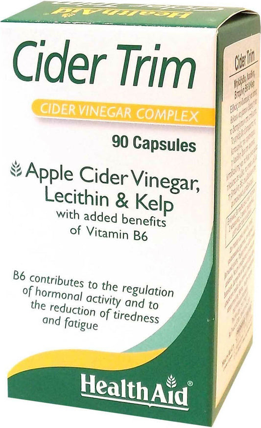 Health Aid Cider Trim για Αδυνάτισμα 90 Κάψουλες