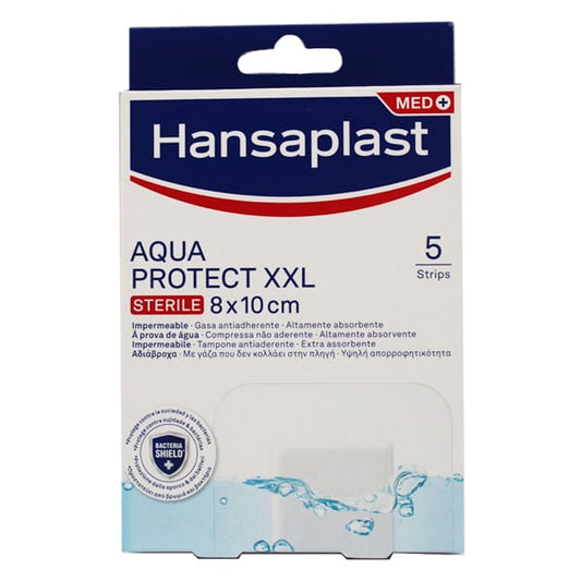 HANSAPLAST AQUA PROTECT STERILE 2XL 8X10CM 5ΤΕΜ