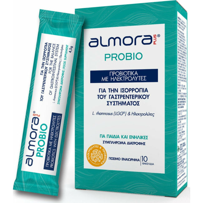 Elpen Almora Plus Probio Συμπλήρωμα Διατροφής για την Ισορροπία του Γαστρεντερικού Συστήματος 10Sticks