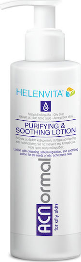 Helenvita ACnormal Purifying & Soothing Lotion Καθαρισμού Προσώπου για Ακνεϊκές Επιδερμίδες 200ml