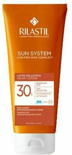 Rilastil Sun System Velvet Lotion Αντηλιακή Λοσιόν για το Σώμα SPF30 200ml