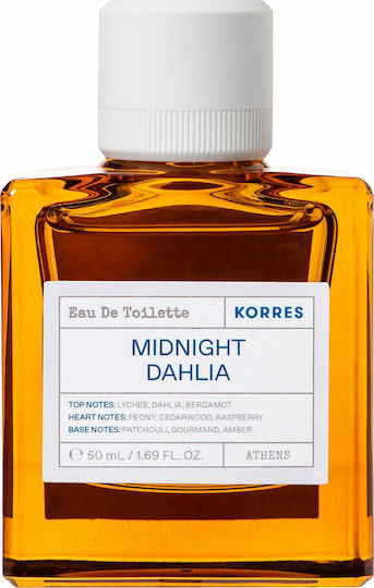 Korres Midnight Dahlia Eau de Toilette γυναικειο αρωμα 50ml