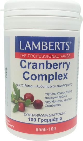 Lamberts Cranberry Complex Powder Συμπλήρωμα Διατροφής Cranberry σε Σκόνη 100gr