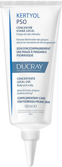 Ducray Kertyol PSO Creme Concentre Κρέμα Κατά του Κνησμού & της Ψωρίασης για Σώμα & Μαλλιά 100ml