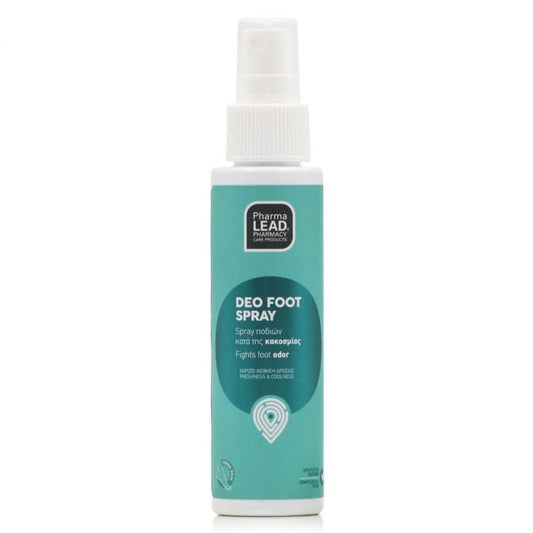 PharmaLead Deo Foot Spray 100gr - Spray Ποδιών Κατά Της Κακοσμίας & Της Ανάπτυξης Μυκήτων