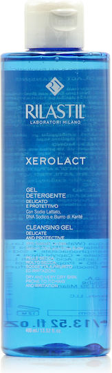 Rilastil Xerolact Gel Καθαρισμού Προσώπου & Ματιών 400ml