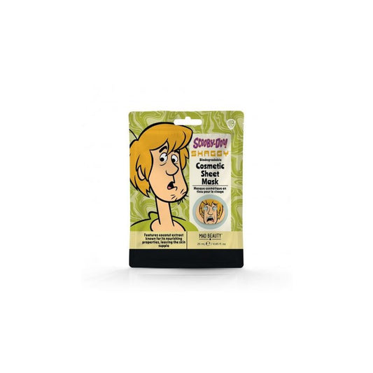 Mad Beauty Scooby Doo Cosmetic Sheet Mask Shaggy 1τμχ