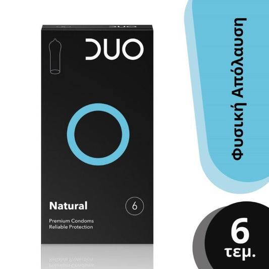 Duo Προφυλακτικά Natural 6τμχ