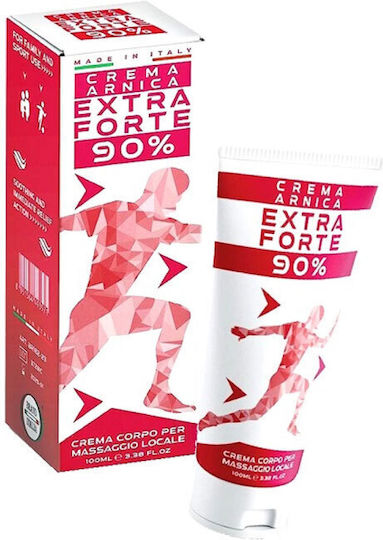Brand Italia Άρνικα κρέμα EXTRA FORTE 90% για μυΐκούς πόνους & μώλωπες 100ml