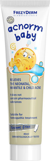 Frezyderm Acnorm Baby Cream Προϊόν για Βρεφική Ακμή 40ml